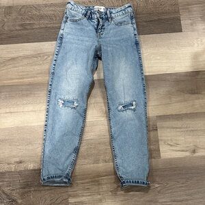 Abercrombie Kids Light Blue Distressed Jeans